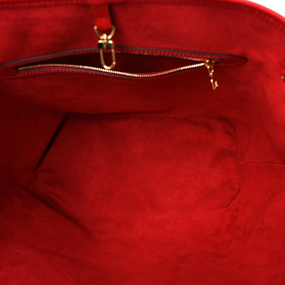 Louis Vuitton Epi Neverfull MM Castillan Red 4 of 8