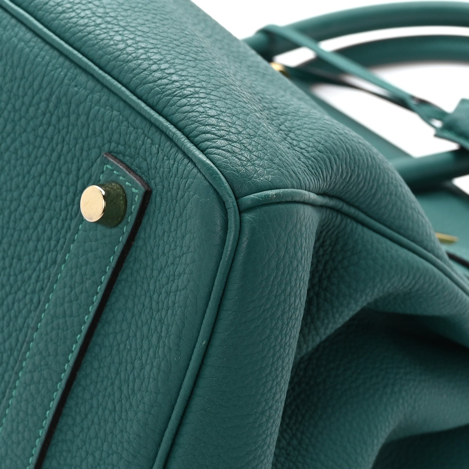 Hermes Togo BIRKIN 35 Malachite 10 of 16