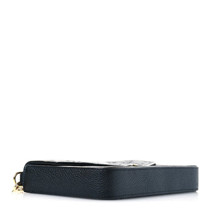 Louis Vuitton Empreinte Pochette Felicie Chain Wallet Black 5 of 7