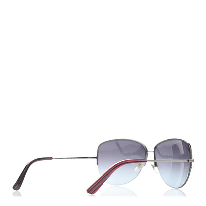 Gucci Metal Aviator Sunglasses GG 2889/S Silver 4 of 4