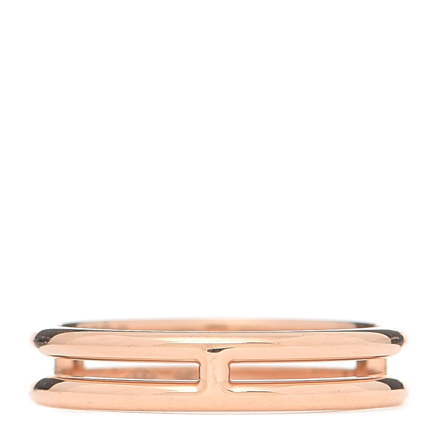18K Rose Gold Ariane Wedding Band Ring 49 4.75