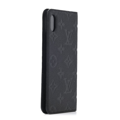 Louis Vuitton Empreinte iPhone XS Max Folio Case Black 2 of 4