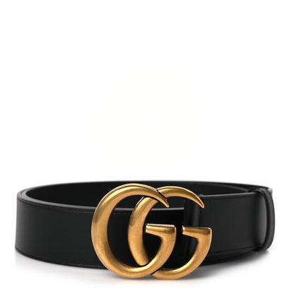 Gucci Calfskin Double G 40mm Belt 110 44 Black 1 of 5