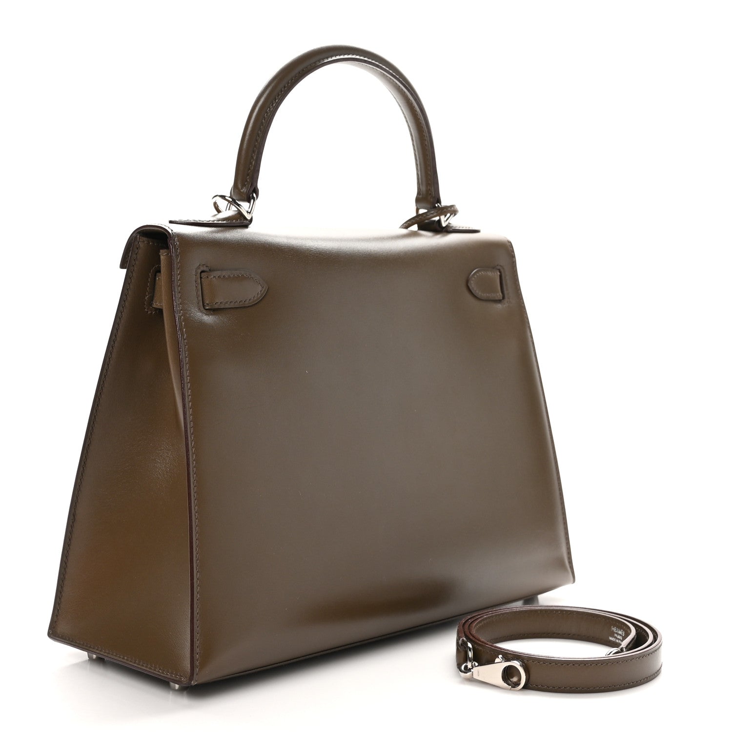 Hermes Box Kelly Sellier 28 Vert Olive 3 of 13