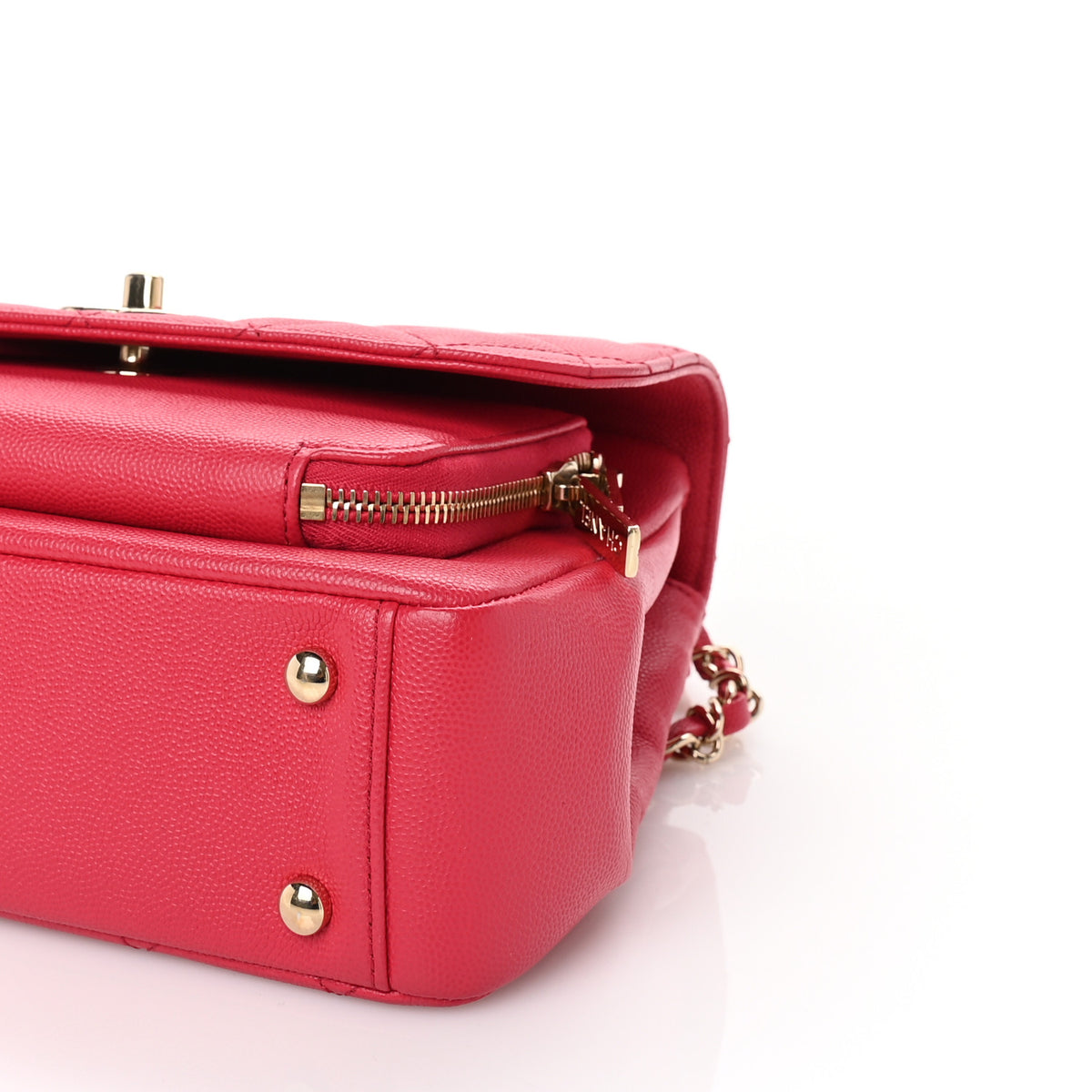 Chanel Caviar Quilted Medium Business Affinity Flap Pink 9 of 9