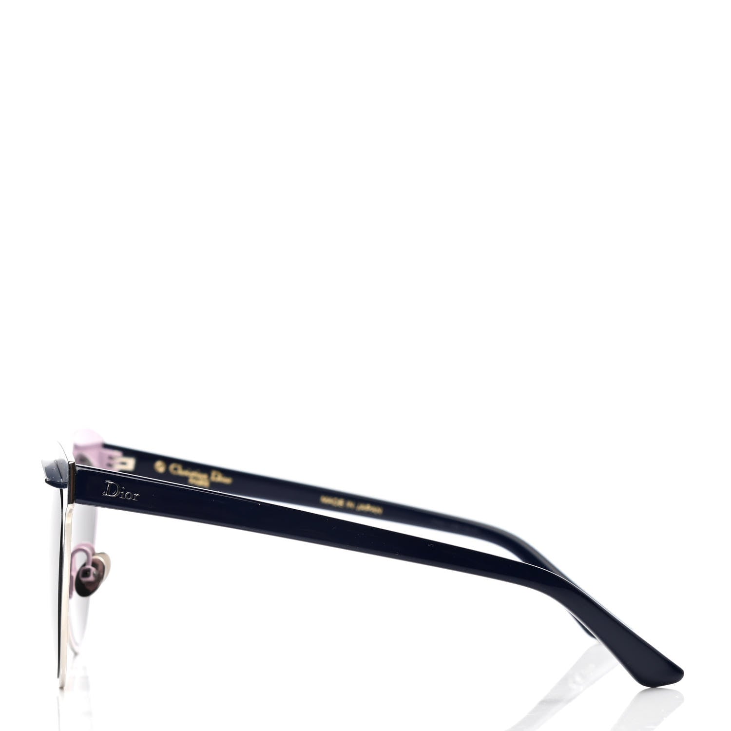 Christian Dior Acetate WildlyDior Sunglasses Navy Blue Pink 3 of 7