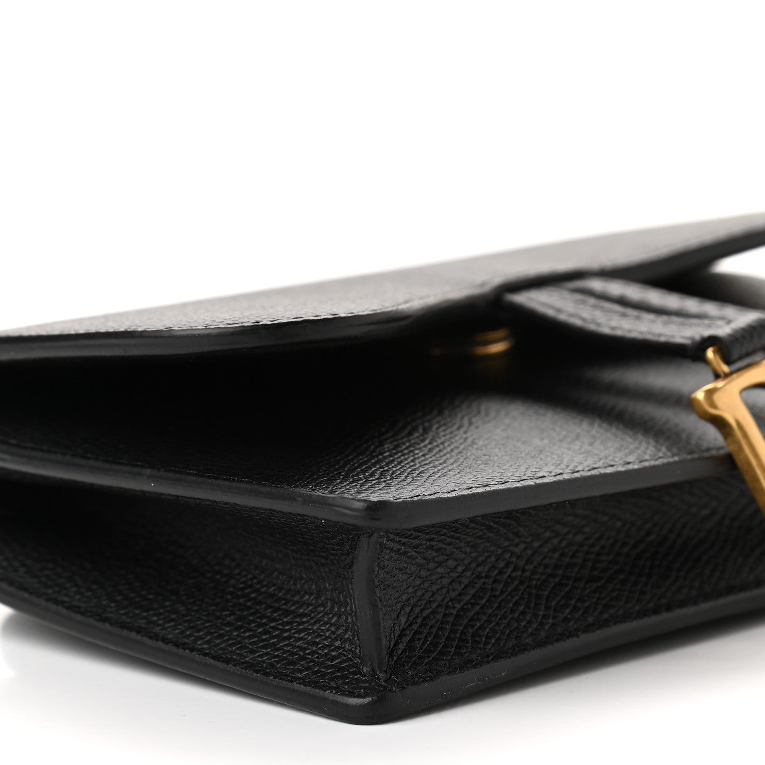 Christian Dior Grained Calfskin Saddle Belt Bag Black 9 of 10