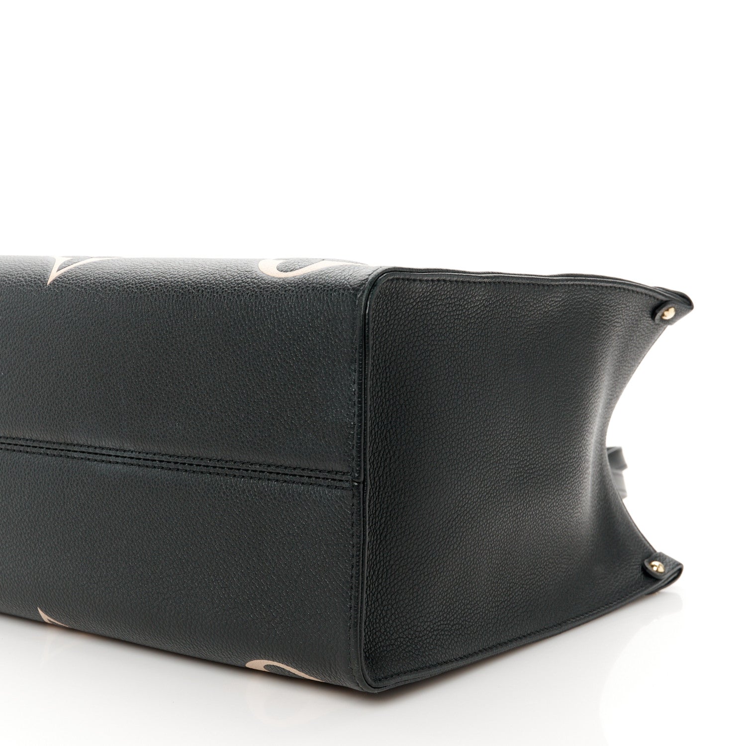 Louis Vuitton Empreinte Monogram Giant Onthego MM Black Beige 9 of 10