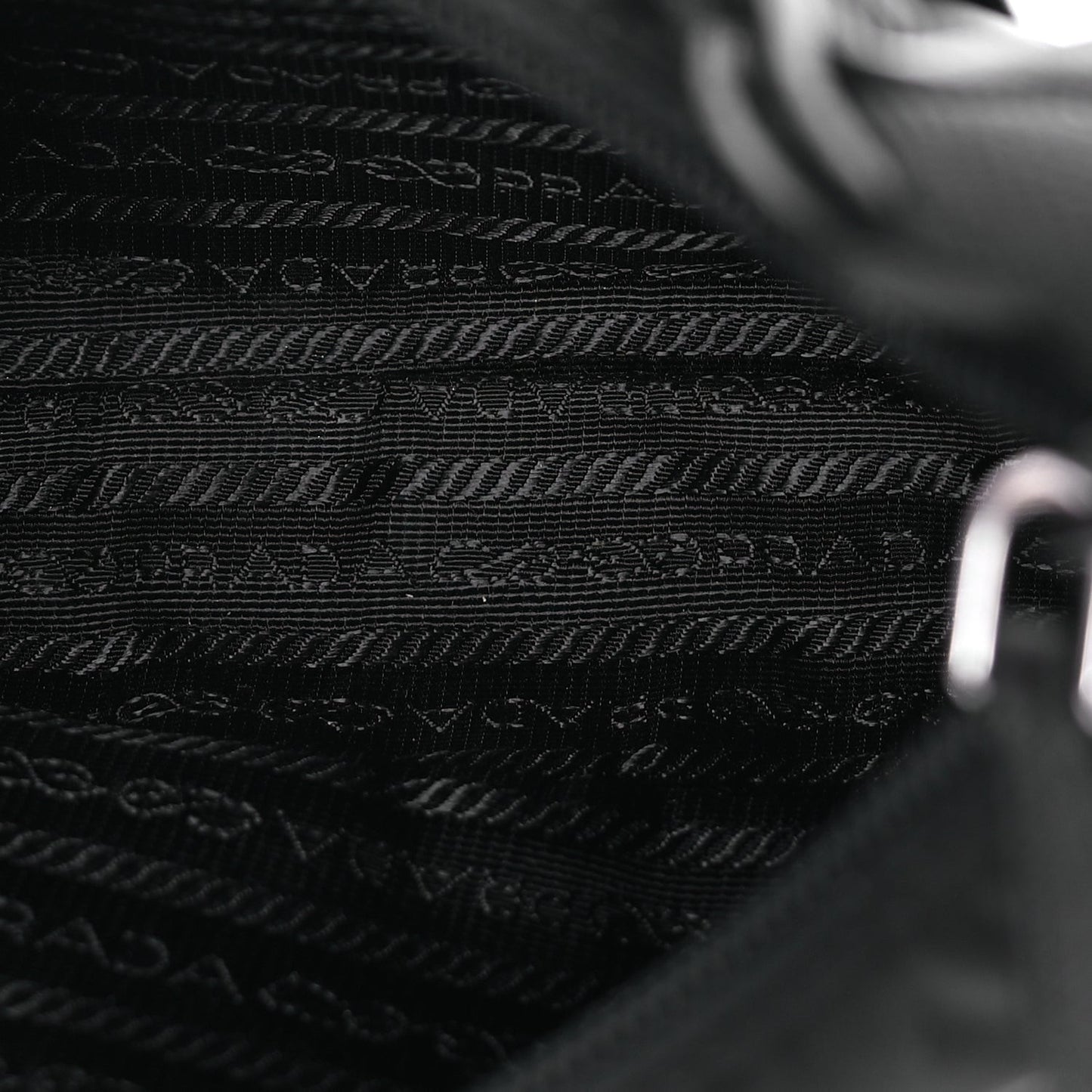 Tessuto Nylon Mini Re-Edition 2000 Bag Black