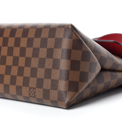 Louis Vuitton Damier Ebene Beaubourg MM Scarlet 7 of 10