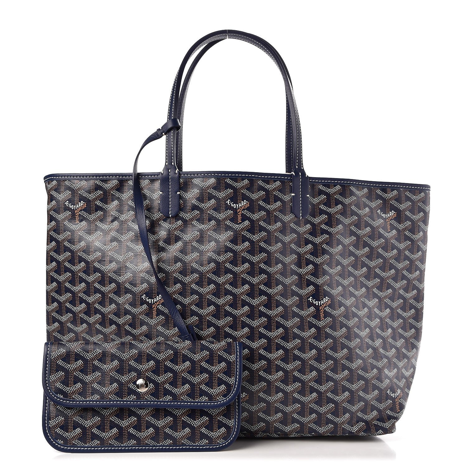 Goyard Goyardine Saint Louis PM Navy 1 of 8