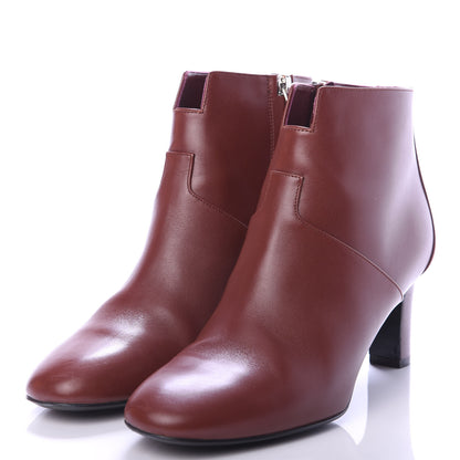 Hermes Calfskin Jade Ankle Boots 37 3 of 9