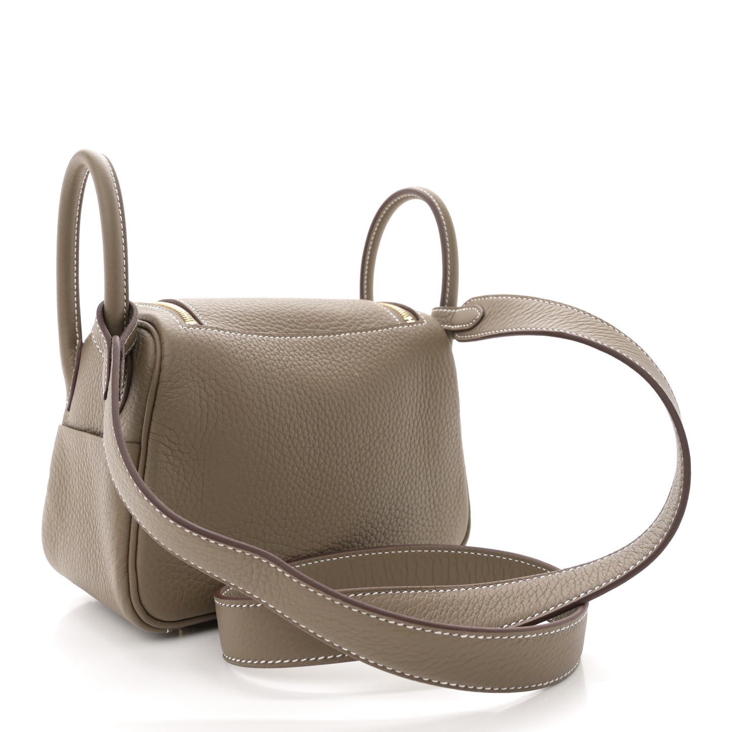 Taurillon Clemence Mini Lindy 20 Etoupe