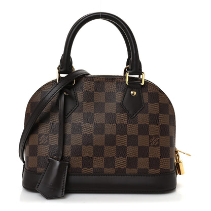 Louis Vuitton Damier Ebene Alma BB 1 of 7