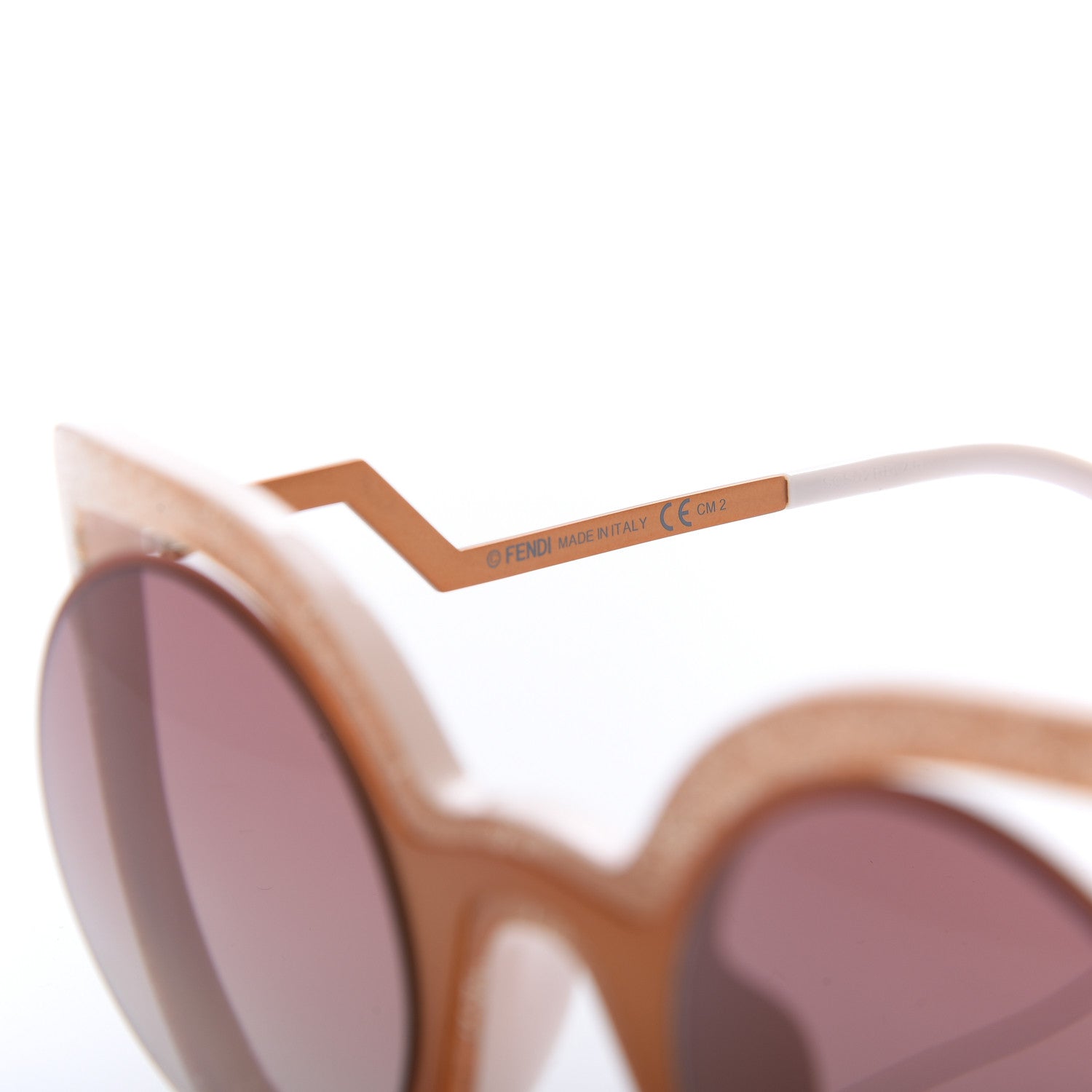 Fendi Paradeyes Sunglasses FF 0137/S Orange Pink 5 of 7