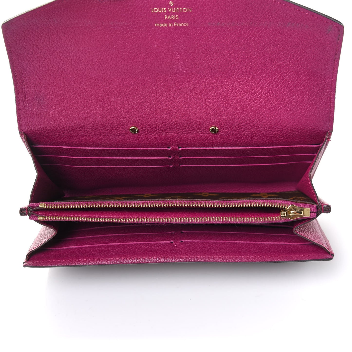 Monogram Pallas Wallet Grape