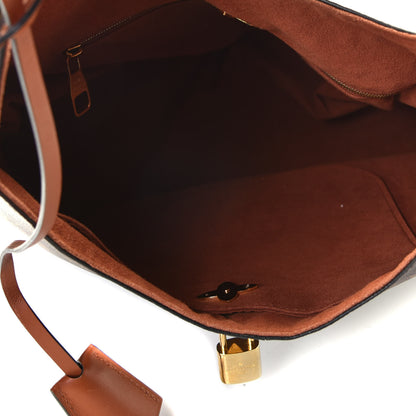 Louis Vuitton Monogram Flower Hobo Caramel 2 of 5