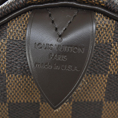 Louis Vuitton Damier Ebene Speedy 30 7 of 8