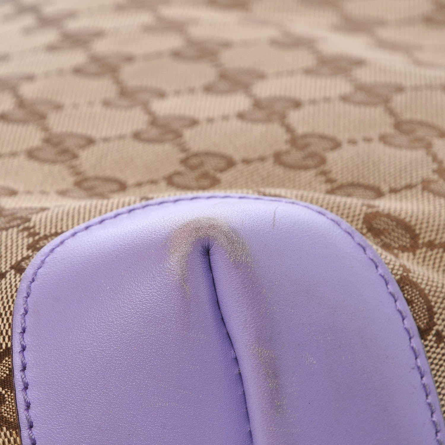 Gucci Monogram Medium Craft Tote Lilac 11 of 15