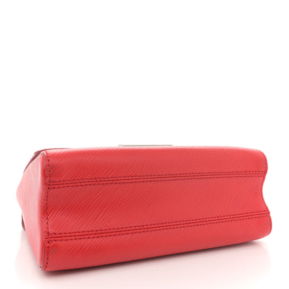 Louis Vuitton Epi Twist Shoulder Bag MM Coquelicot 4 of 14