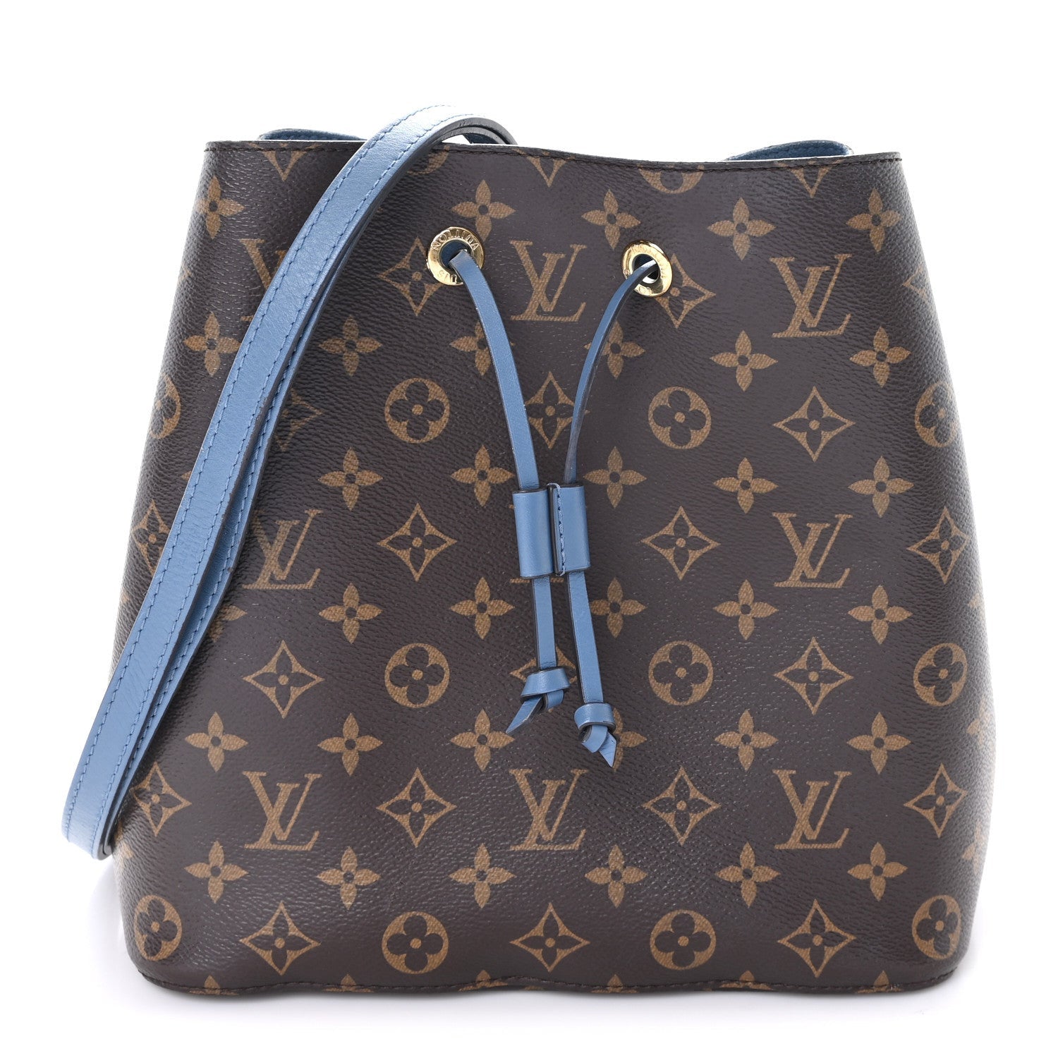 Louis Vuitton Monogram Neonoe MM Blue Jean 1 of 1