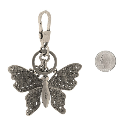 Gucci Crystal Butterfly Charm Key Holder 2 of 4