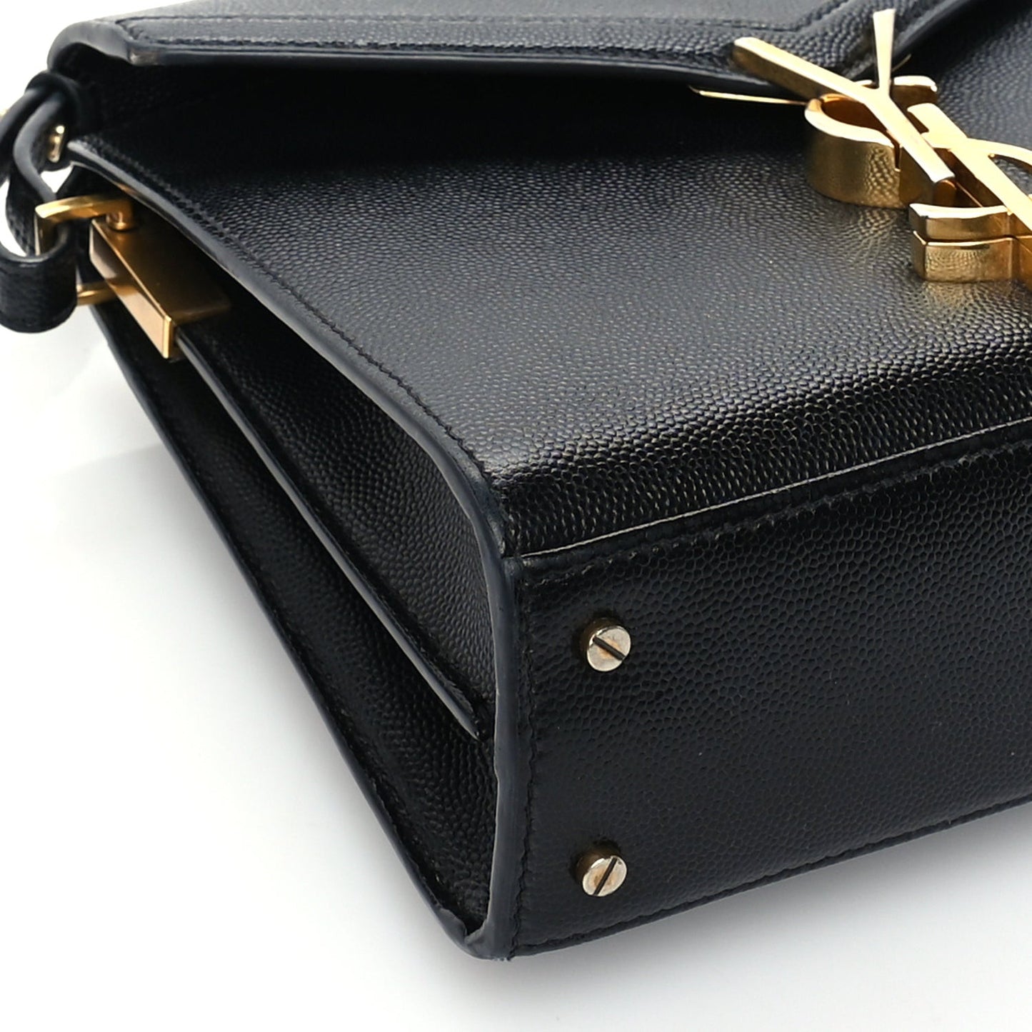 Grain de Poudre Mini Classic Monogram Cassandra Top Handle  Black