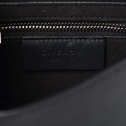 Givenchy Calfskin Cross Embellished Bow Cut Chain Bag Black 6 of 7