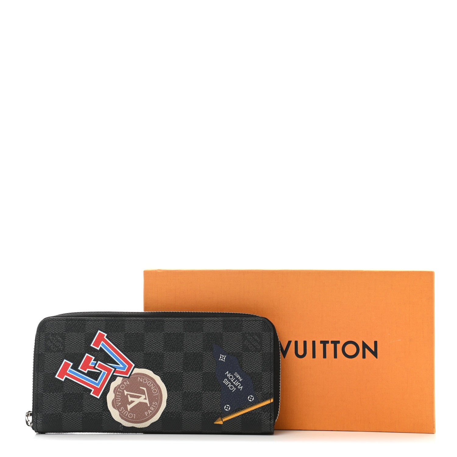 Louis Vuitton Damier Graphite My LV Heritage Vertical Wallet 8 of 8