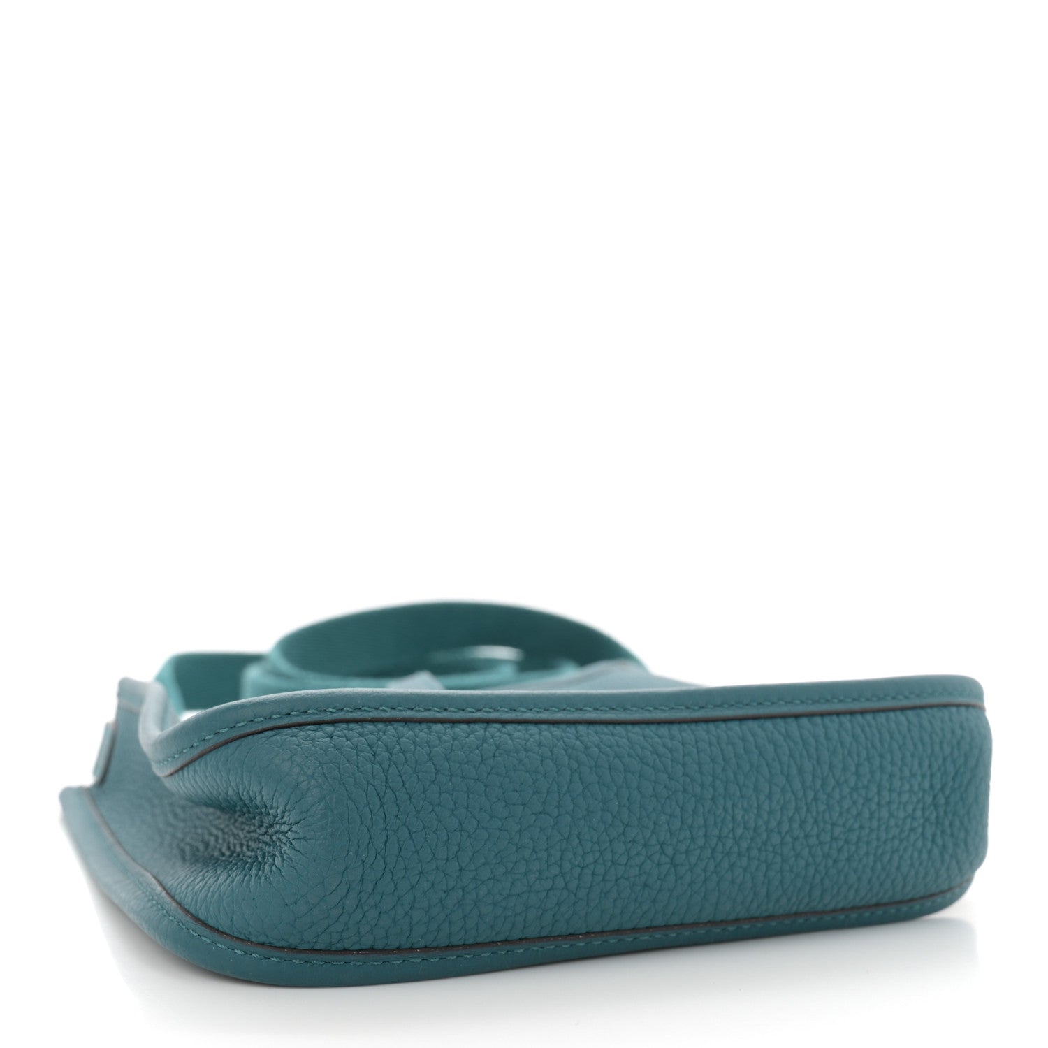 Hermes Taurillon Clemence Evelyne TPM Vert Bosphore 4 of 12