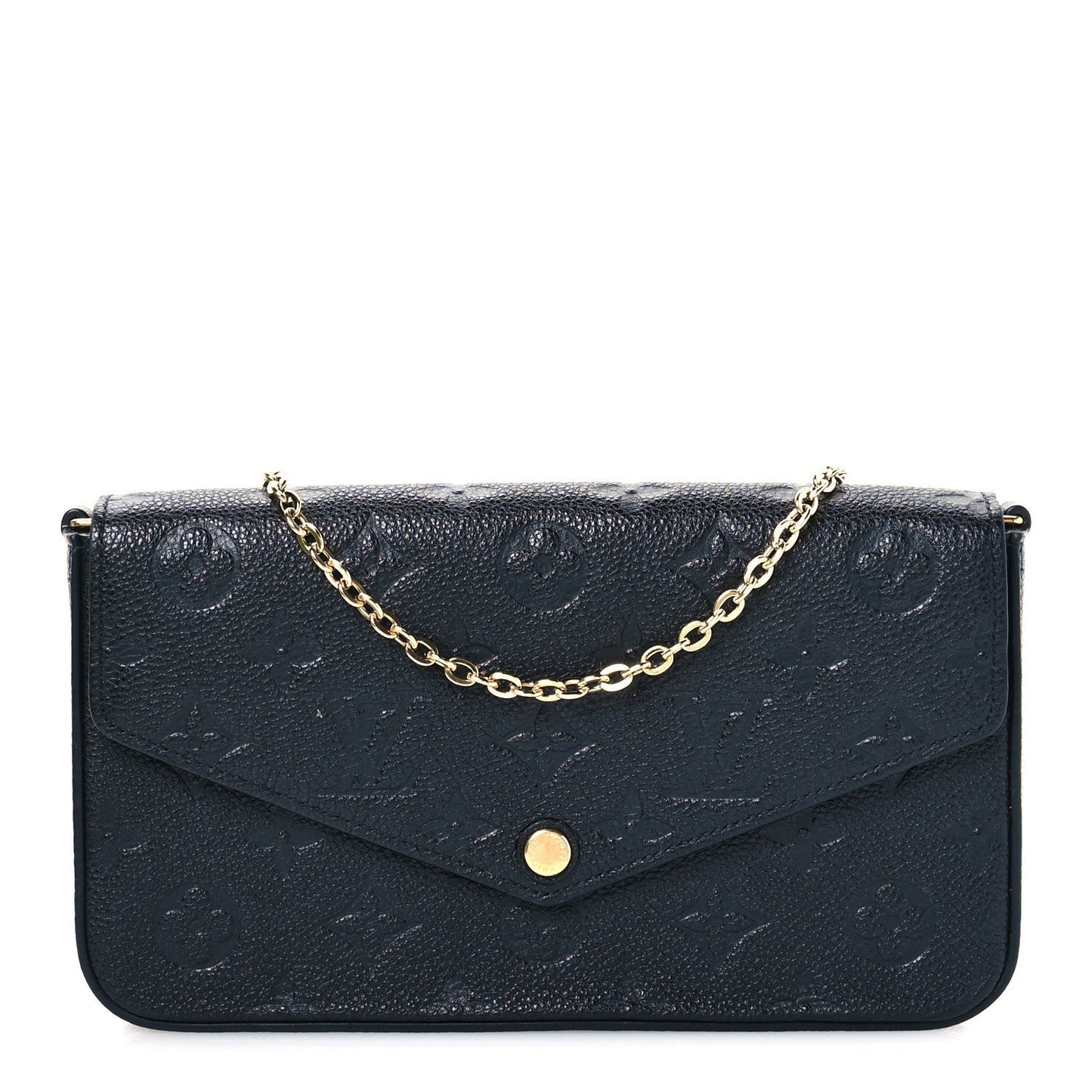 Empreinte Pochette Felicie Chain Wallet Black