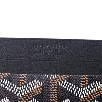 Goyard Goyardine Saint Sulpice Card Holder Black 5 of 7