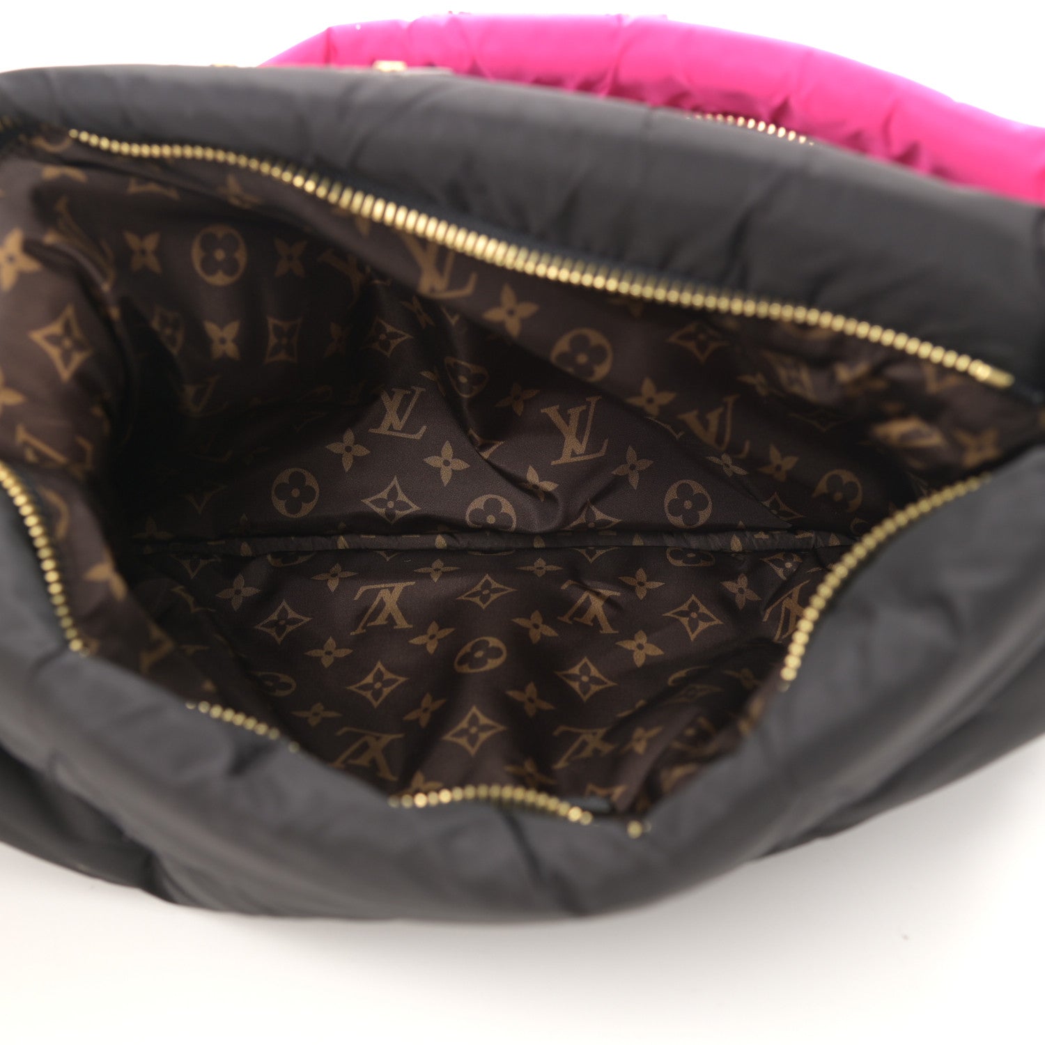 Louis Vuitton Econyl Monogram Pillow Maxi Multi Pochette Accessories Black Fuchsia 5 of 11