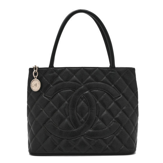 Chanel Caviar Quilted Medallion Tote Black 1 of 1