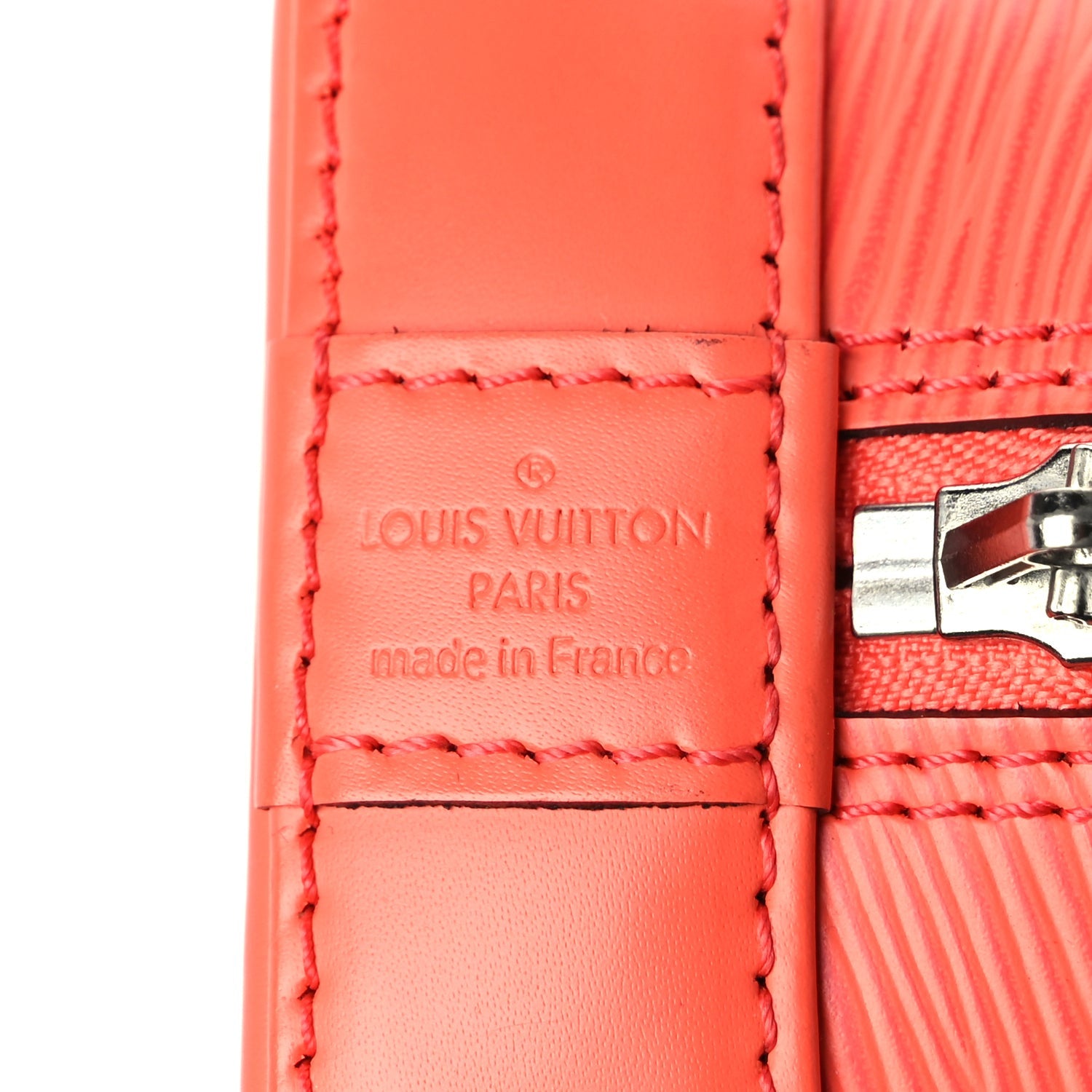 Louis Vuitton Epi Alma BB  Poppy 5 of 8