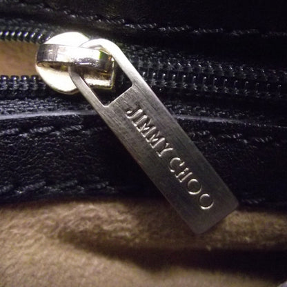 Jimmy Choo Leather Suede Mahala Black 10 of 10