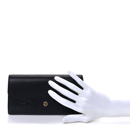 Louis Vuitton Empreinte Sarah Wallet NM Black NM  Black 2 of 6
