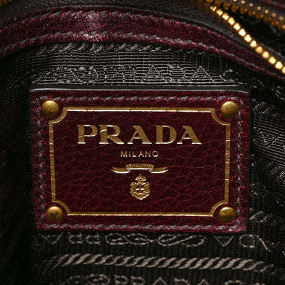 Prada Cervo Antik Dome Satchel Etrusco 6 of 9