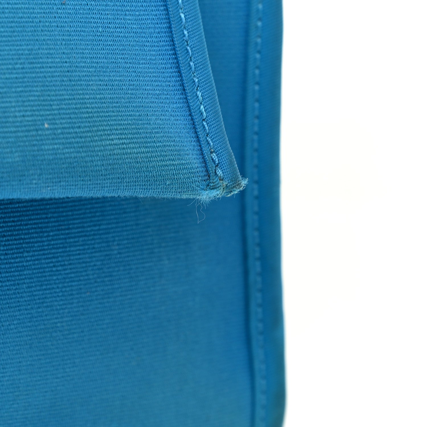 Hermes Vache Hunter Toile Herbag Zip 31 PM Bleu Zanzibar Bleu Indigo 24 of 25