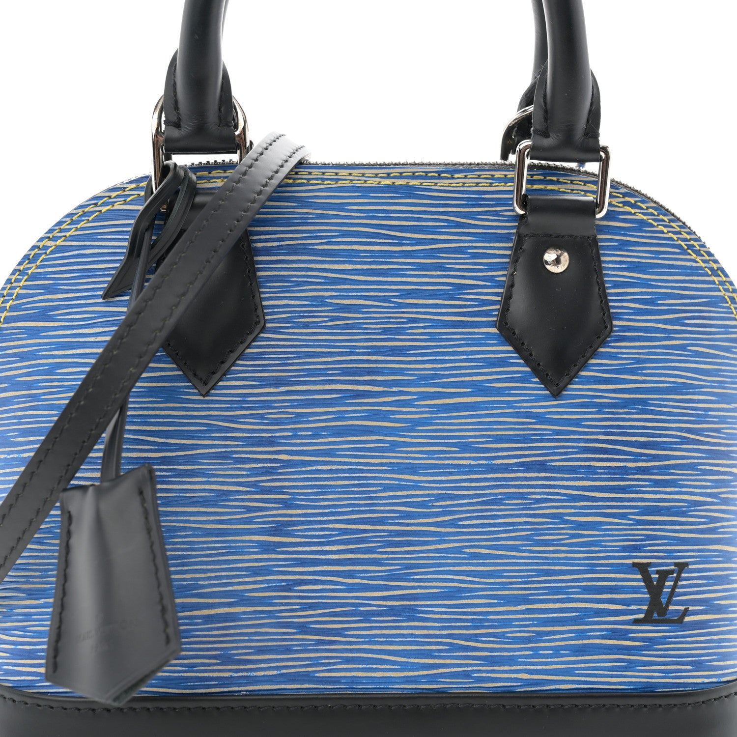 Louis Vuitton Epi Alma BB Denim Light 8 of 10