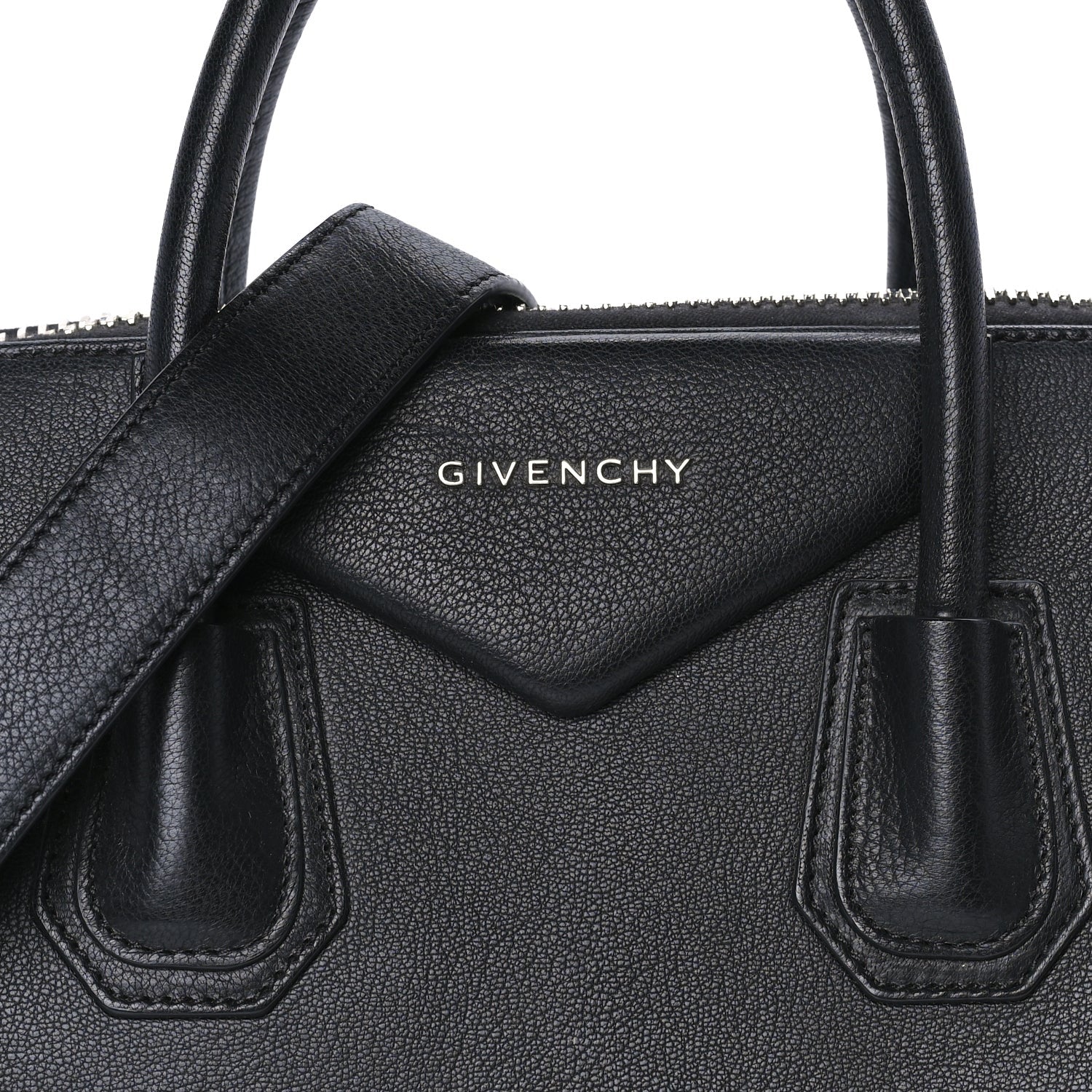 Givenchy Sugar Goatskin Medium Antigona Black 6 of 7