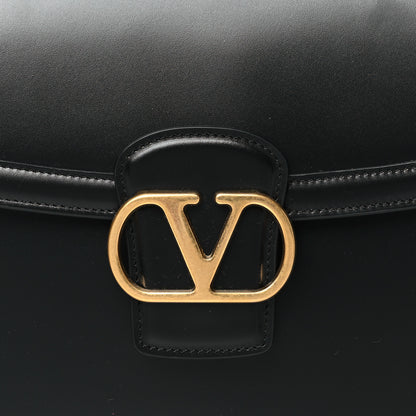 Valentino Garavani Smooth Calfskin 9to5 Shoulder Bag Black 7 of 10