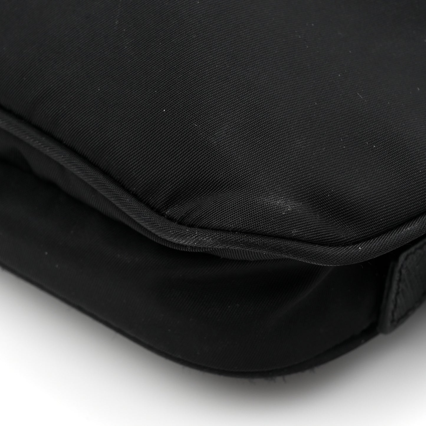 Re-Nylon Saffiano Belt Bag Black