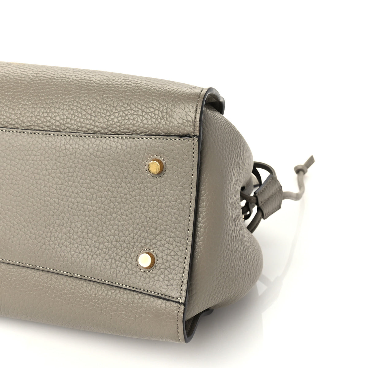 Mulberry Heavy Grain Iris Tote Grey Dark Clay 8 of 8