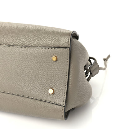 Mulberry Heavy Grain Iris Tote Grey Dark Clay 8 of 8