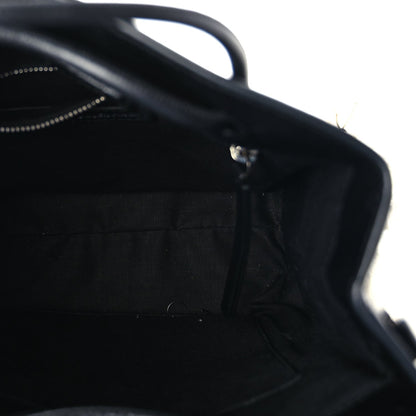 Balenciaga Calfskin Logo XXS Shopping Tote Black 4 of 8
