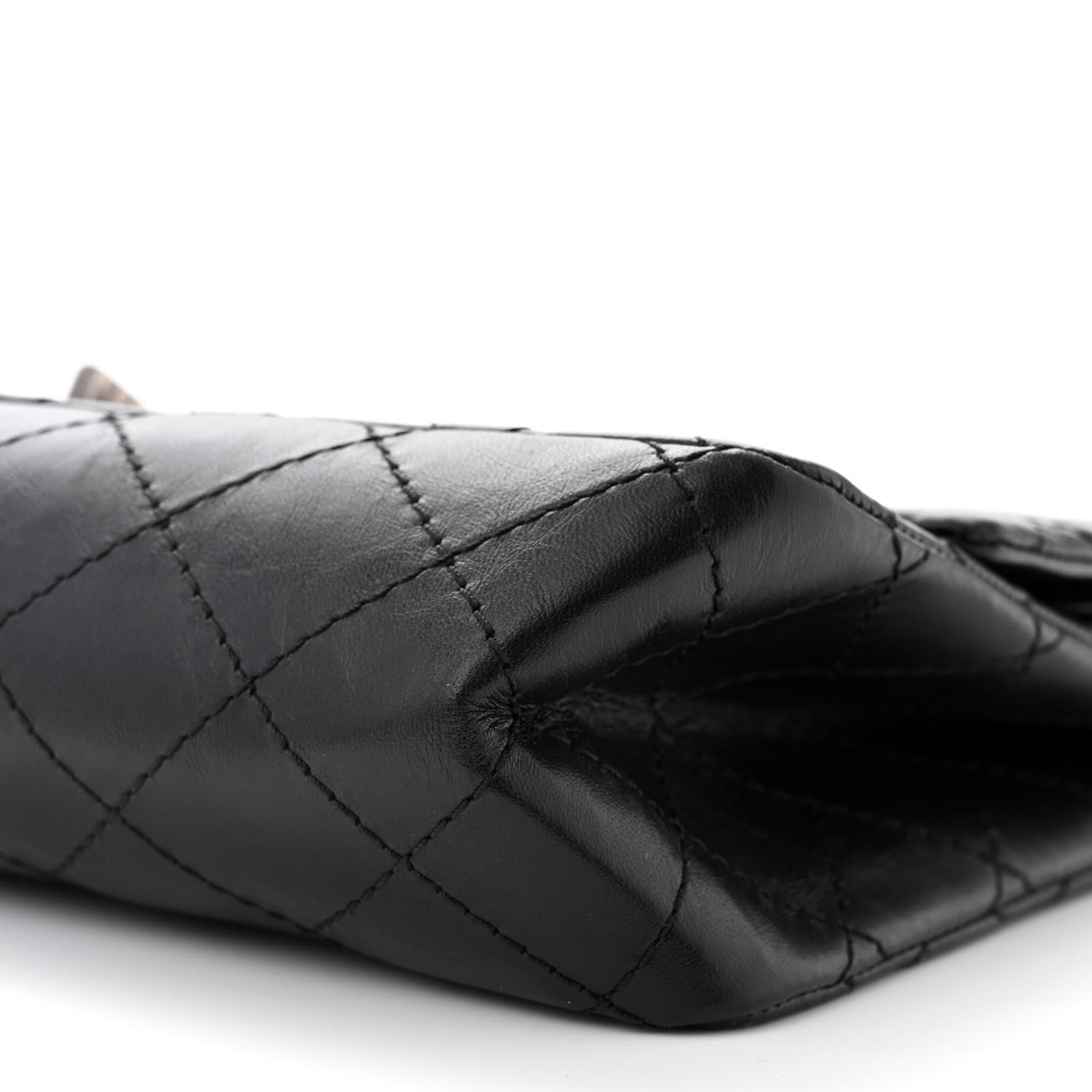 Chanel Aged Calfskin Quilted 2.55 Reissue 226 Flap Black 10 of 11
