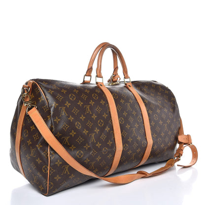Louis Vuitton Monogram Keepall Bandouliere 55 3 of 31