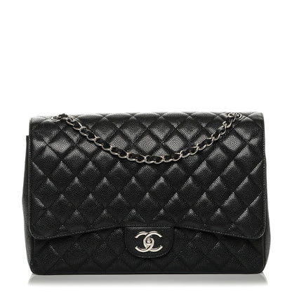 Chanel Caviar Quilted Maxi Double Flap Black 1 of 7