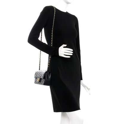 Chanel Caviar Quilted Mini Rectangular Flap Black 2 of 7